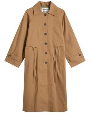 Damson Madder Camille Trench Coat - Brown