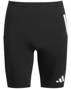 adidas Adizero Running Short Pocket Leggings - Black