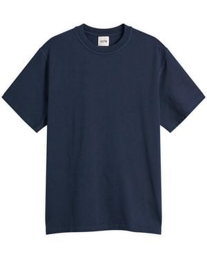 Arte' Back Collage T-Shirt - Blue