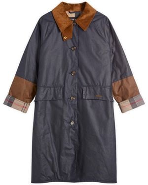 Barbour Marion Wax Jacket - Blue