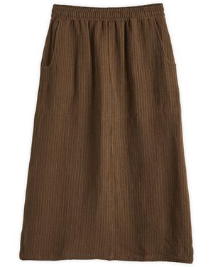 Heresy Scrim Skirt - Brown
