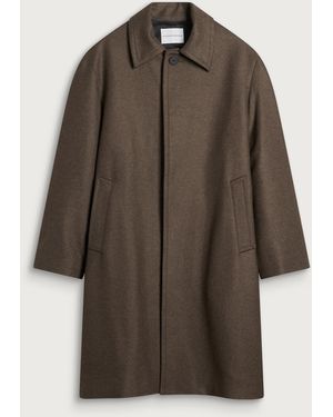 Studio Nicholson Ady Cotton Overcoat - Brown