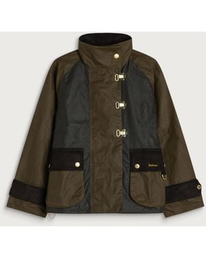 Barbour Hazelwood Wax Jacket - Green