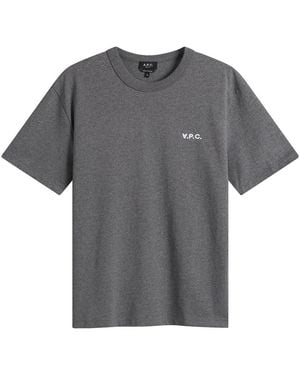 A.P.C. Vpc Logo T-Shirt - Grey