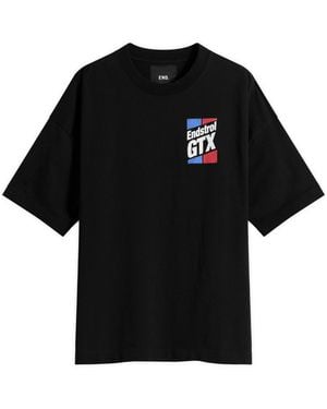 END. Petrol T-Shirt - Black