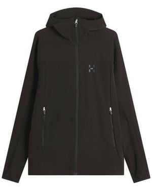 Haglöfs Rosson Softshell Hooded Jacket - Black