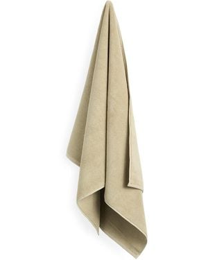 Tekla Organic Terry Bath Towel - Metallic
