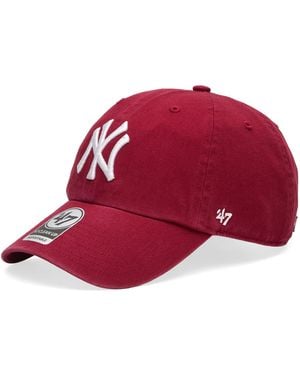'47 47 Ny Yankees Clean Up Cap - Red