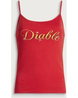 Willy Chavarria Diablo Cholita Vest - Red