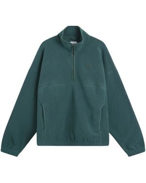 POLAR SKATE Ivan Half Zip Fleece Sweatshirt - Green