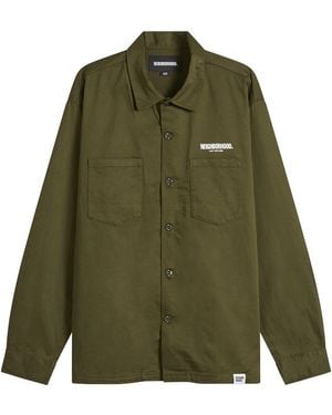 Neighborhood Classic Long Sleeve Work Shirt 2 - Green