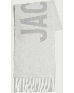 Jacquemus Logo Scarf - White