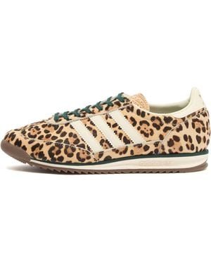 adidas Sl 72 Og Leopard Trainers - Natural