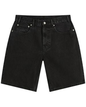 thisisneverthat Relaxed Denim Shorts - Black