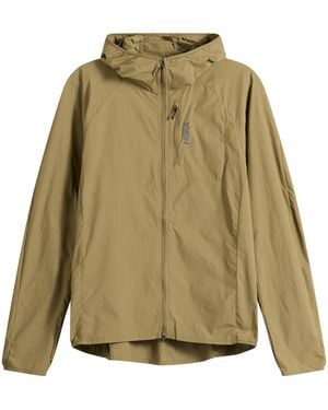 Hoka One One Skyflow Wind Jacket - Green