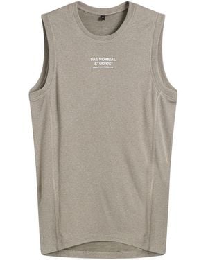 Pas Normal Studios Mid Sleeveless Baselayer - Grey