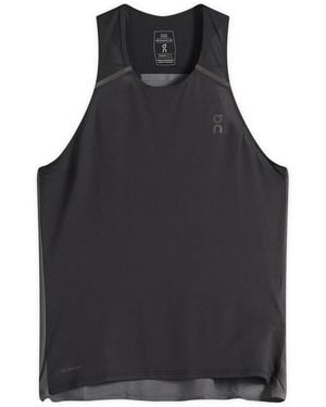 On Shoes Performance Tank - Black