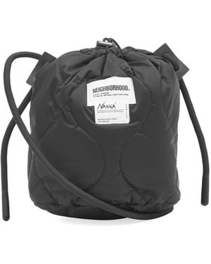 Neighborhood X Nanga Down Drawstring Bag in Black for Men | Lyst