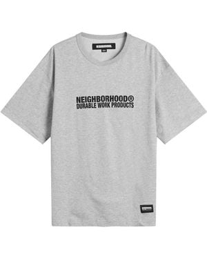 Neighborhood Sheltech Logo T-Shirt - Grey