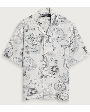 Jacquemus Printed Cocktail Shirt - Metallic