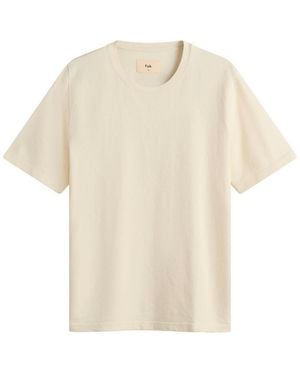 Folk Textured T-Shirt - Natural