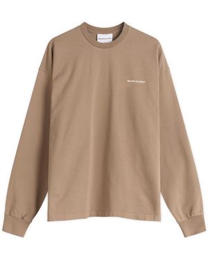 MKI Miyuki-Zoku Uniform Long Sleeve T-Shirt - Brown