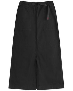 Gramicci Long Baker Midi Skirt - Black