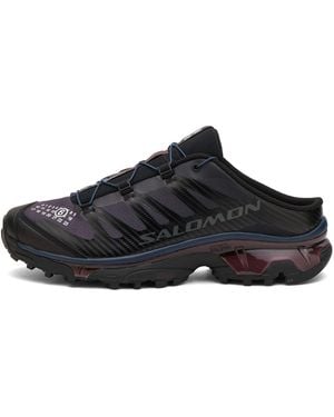 MM6 by Maison Margiela X Salomon Xt-4 Mule Sneakers - Black
