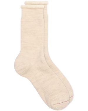 RoToTo Double Face Sock - Natural