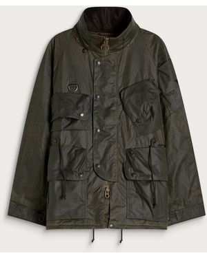 Barbour X Norbit Ripstop Wax Jacket - Multicolor