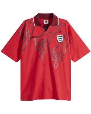 ICECREAM Running Dog Football Shirt - Red