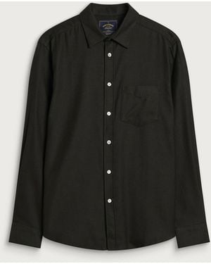 Portuguese Flannel Teca Flannel Shirt - Black