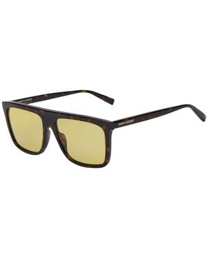Saint Laurent Saint Laurent Sl 904 Sunglasses - Brown