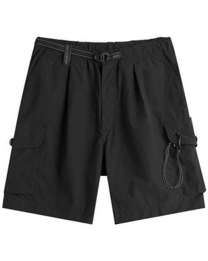 and wander Oversized Cargo Shorts - Black