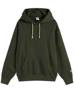 Champion Reverse Weave Relaxed Hoodie - Green