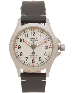 Timex Expedition Titanium Qa 38Mm Watch - Metallic