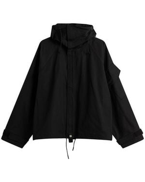 Cole Buxton Hooded Jacket - Black