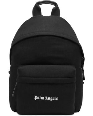 Palm Angels Cordura Classic Logo Backpack - Black