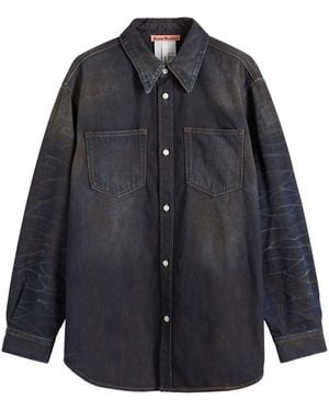Acne Studios Karto Denim Overshirt - Blue
