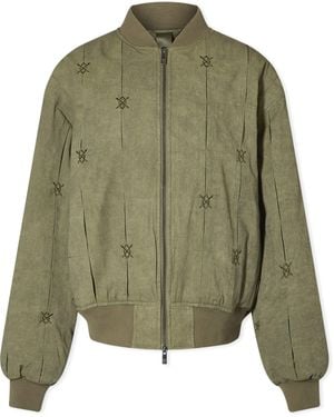 Daily Paper Rasal Bomber Jacket - Green
