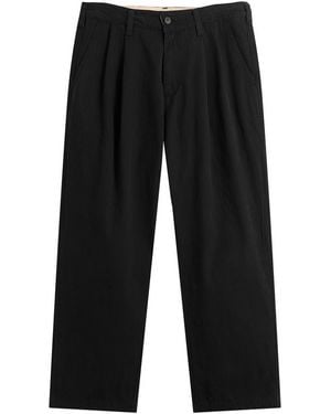 Butter Goods Pleated Trousers - Black