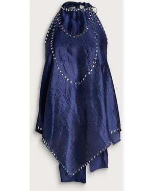 GIMAGUAS Belle Jewel Top - Blue