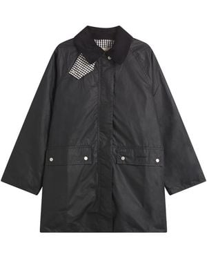 Barbour Wren Wax Jacket - Black