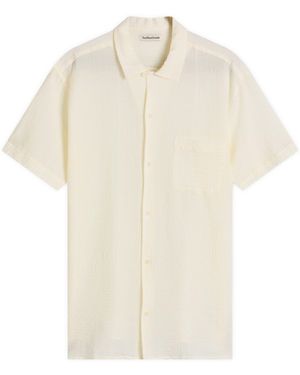 YMC Malick Stripe Vacation Shirt - Natural
