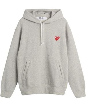 COMME DES GARÇONS PLAY U Sweatshirt Emblem Knit - Gray