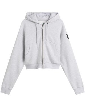 adidas Eqt Cropped Hoodie - Gray