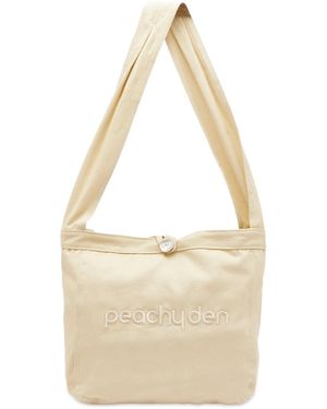 Peachy Den Peachy Tote Bag - Natural