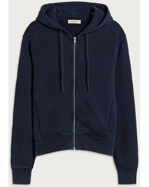 Entire studios Slim Zip Up Hoodie - Blue