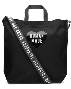 Human Made Shoulder Tote Bag - Black