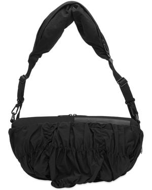Côte&Ciel Orne Otra Gathered Cross Body Bag - Black